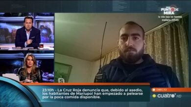 Este castellano-manchego ha dejado todo para ir a combatir a Ucrania / Imagen: 'Horizonte'