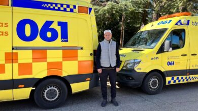 El ex jugador del Albacete, Roman Zozulia, envía ambulancias a Ucrania / Imagen: Roman Zozulia