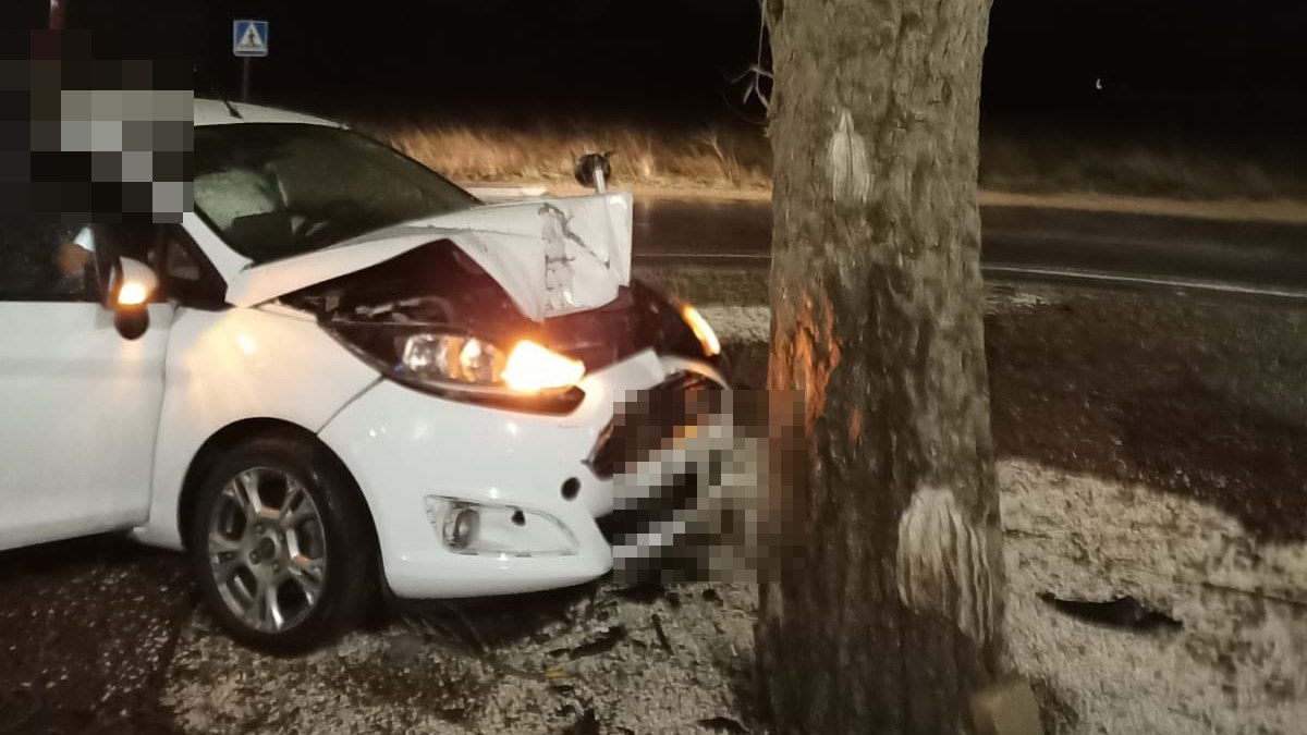 Accidente ocurrido en Albacete / Foto: Policía Local de Albacete