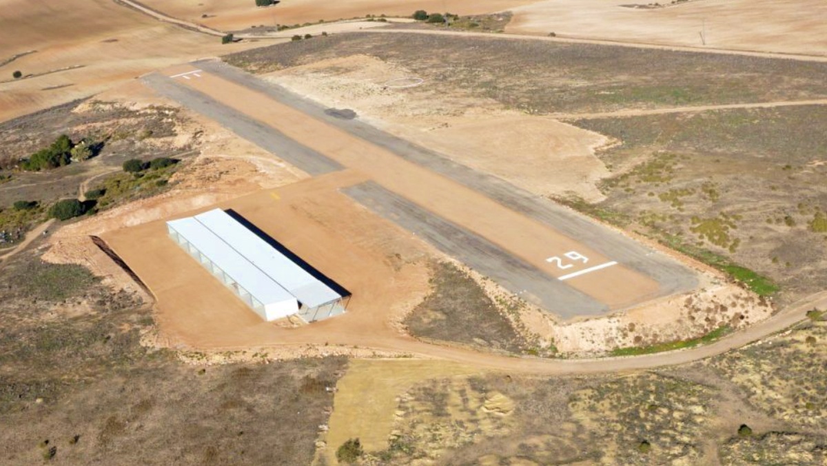 Nuevo aeródromo en la provincia de Albacete - Foto: Ministerio de Transportes