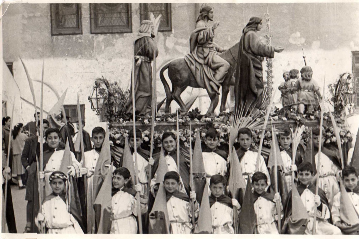 Entrada Triunfal de Jesús en Jerusalén en Albacete / Imagen cedida por la Cofradía de Nuestra Señora del Mayor Dolor