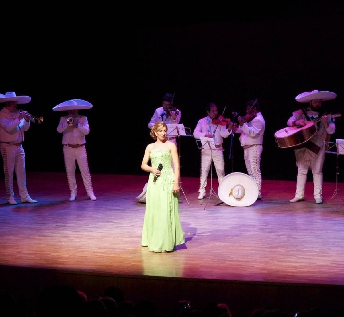 La cantante albaceteña Carmen Cuartero 