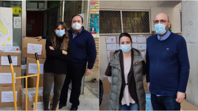 Los colegios de Albacete aportan su granito de arena en apoyo a Ucrania
