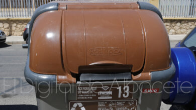 Contenedor marrón en Albacete