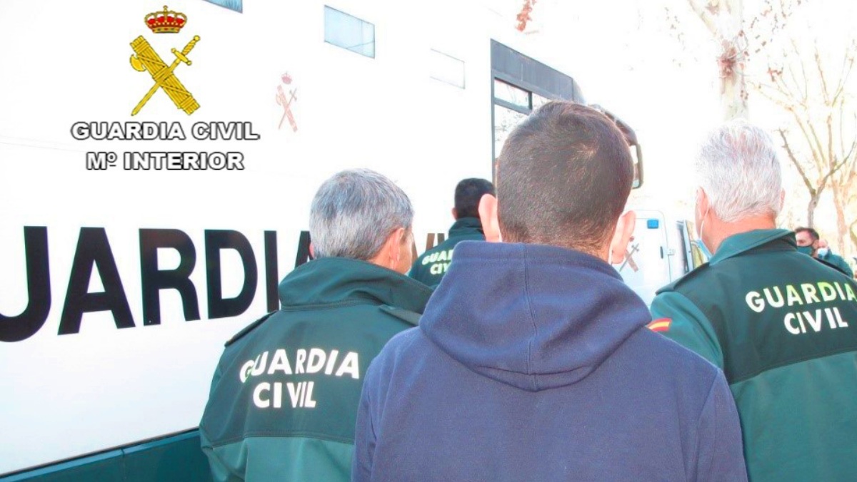 Detenido por la Guardia Civil en Castilla-La Mancha