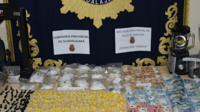 La Policía Nacional desmantela un centro de corte y distribución de cocaína en Castilla-La Mancha