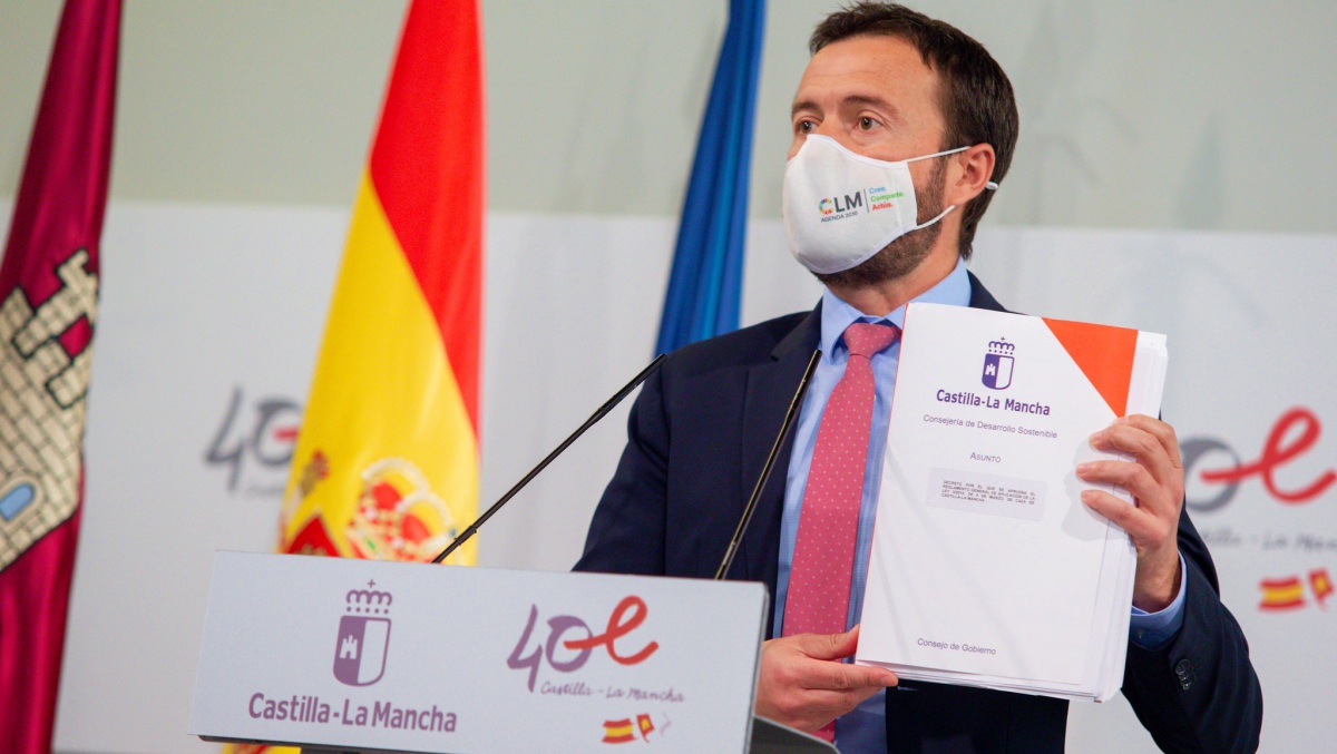 José Luis Escudero, Consejero del Gobierno de Castilla-La Mancha