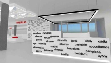 Proyecto del interior de la Estación de Autobuses de Albacete