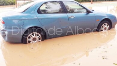 Inundación en Albacete - Foto de archivo