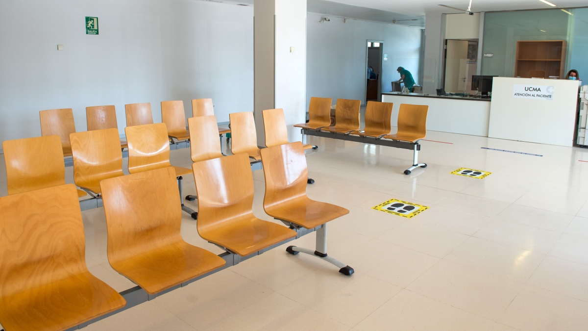 Sala de espera en un hospital de Castilla-La Mancha / Imagen: JCCM