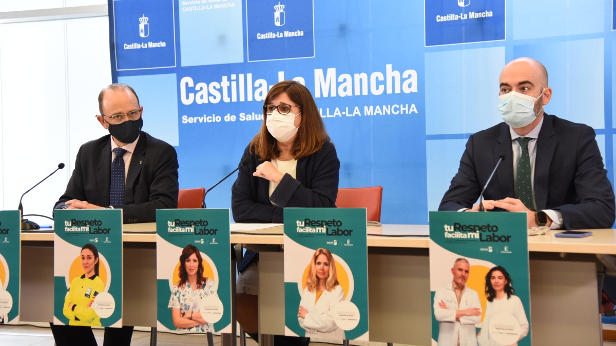 El Gobierno de Castilla-La Mancha pone en marcha una campaña de concienciación y prevención de agresiones a profesionales sanitarios / JCCM