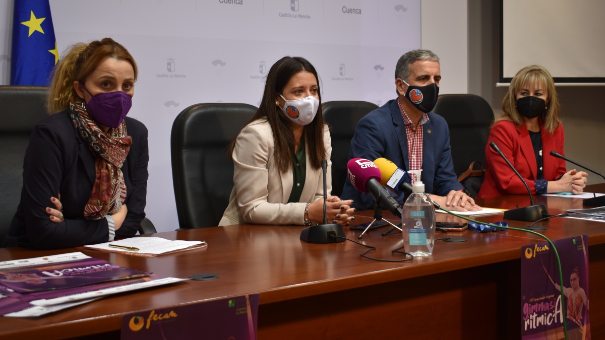Presentación del XX Campeonato Regional de Gimnasia Rítmica / JCCM
