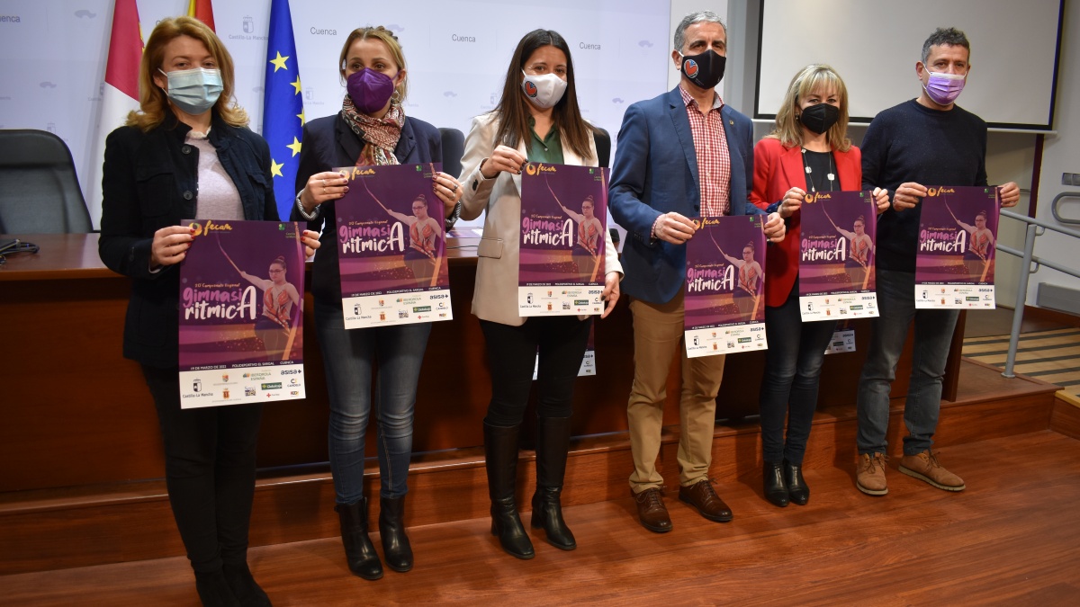 Presentación del XX Campeonato Regional de Gimnasia Rítmica / JCCM