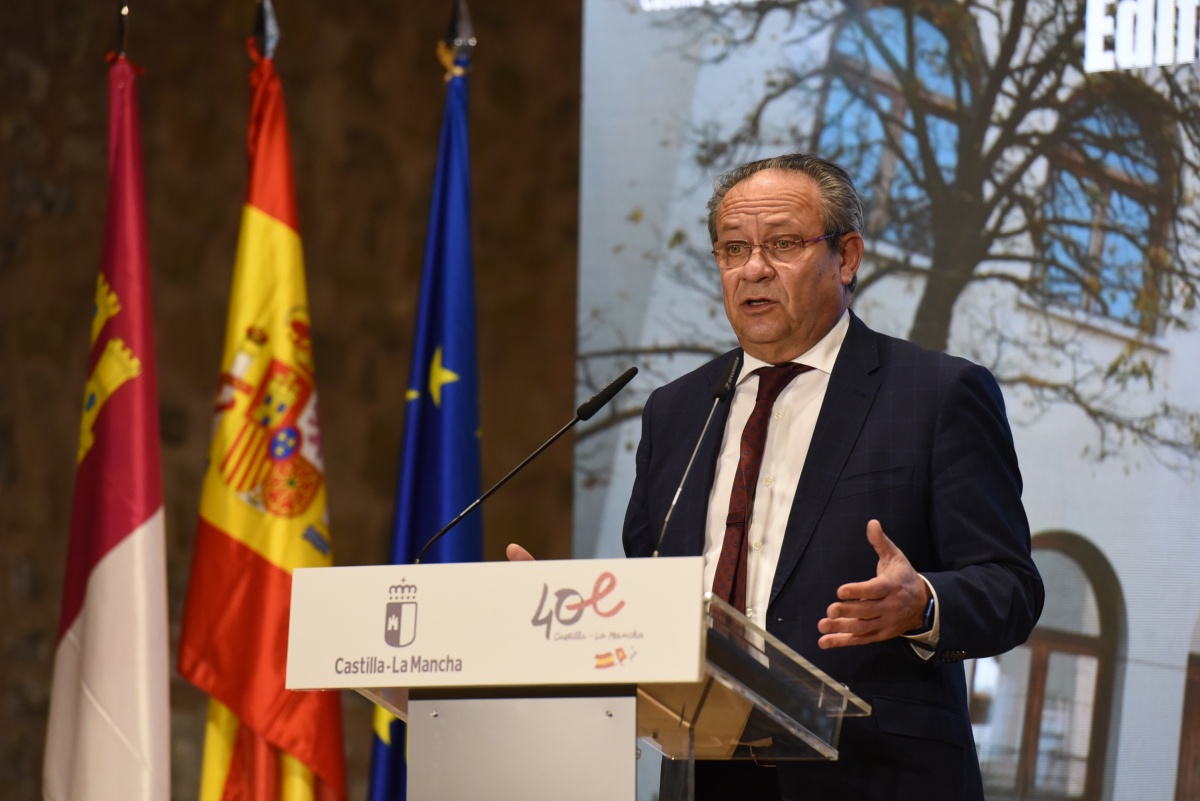 El consejero de Hacienda de Castilla-La Mancha, Juan Alfonso Ruiz Molina /Imagen: JCCM