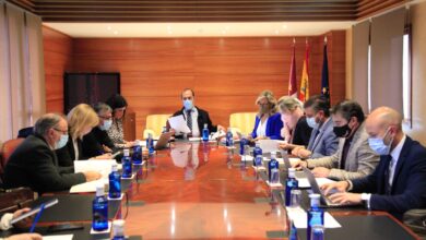 Reunión Pleno de las Cortes