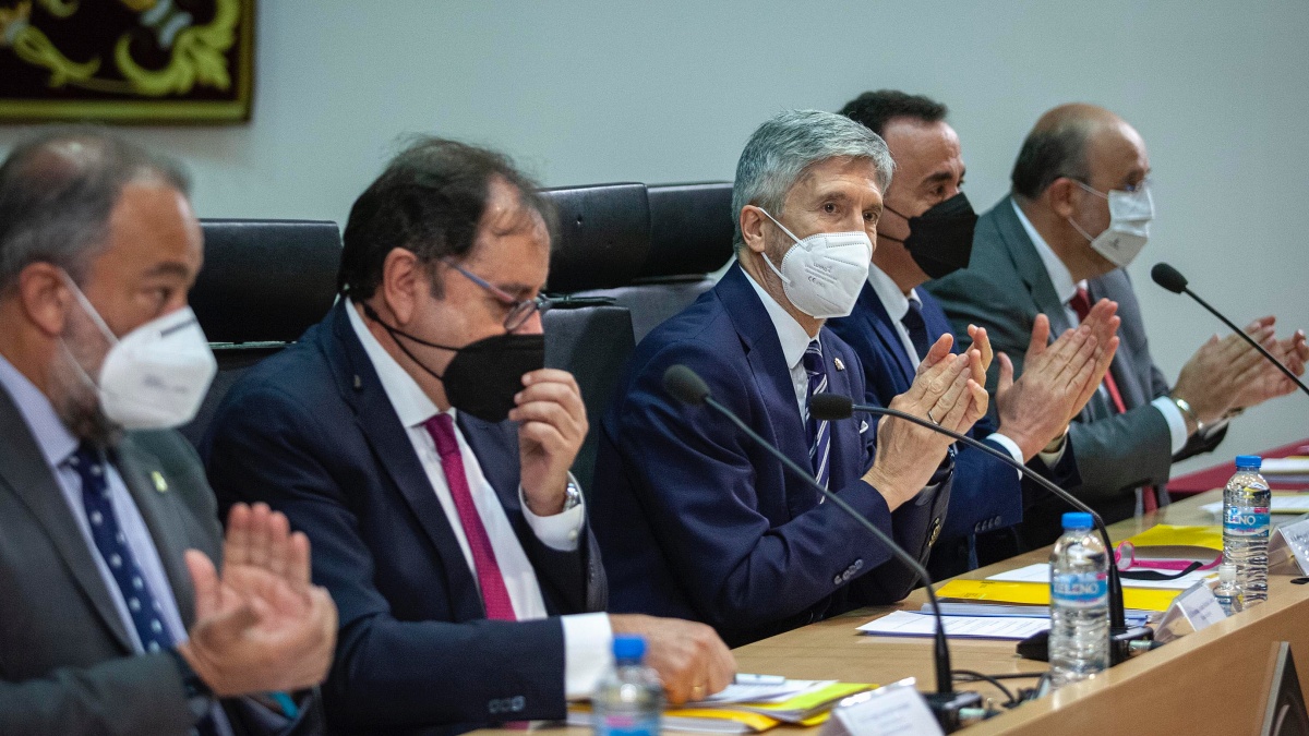 Acto de entrega de diplomas a los nuevos funcionarios del Cuerpo de Ayudantes de Instituciones Penitenciarias/ FOTO: MIGUEL BERROCAL