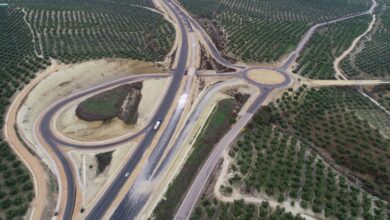 Obras en la A-32