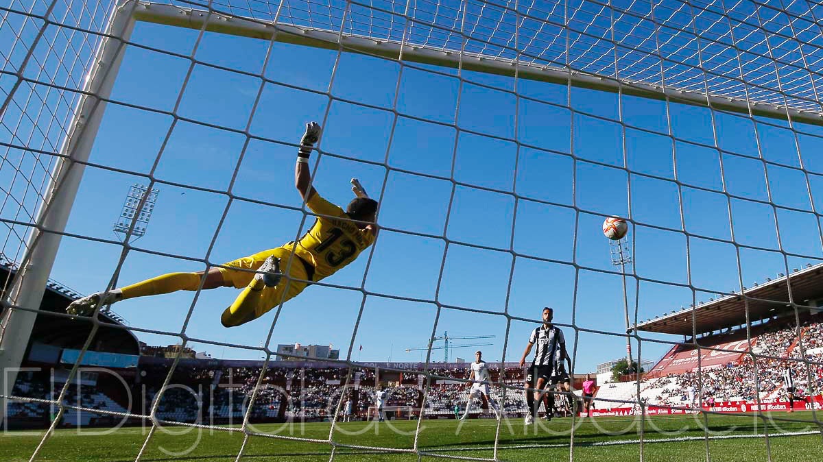 Primer gol del Albacete Balompié ante el Linense