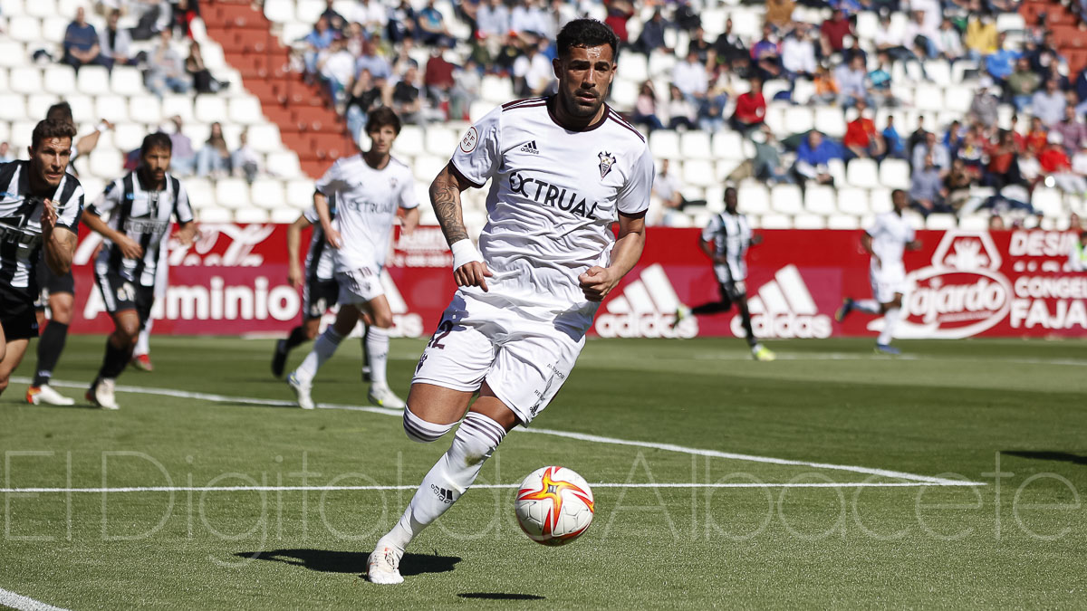 Alberto Jiménez , jugador del Albacete