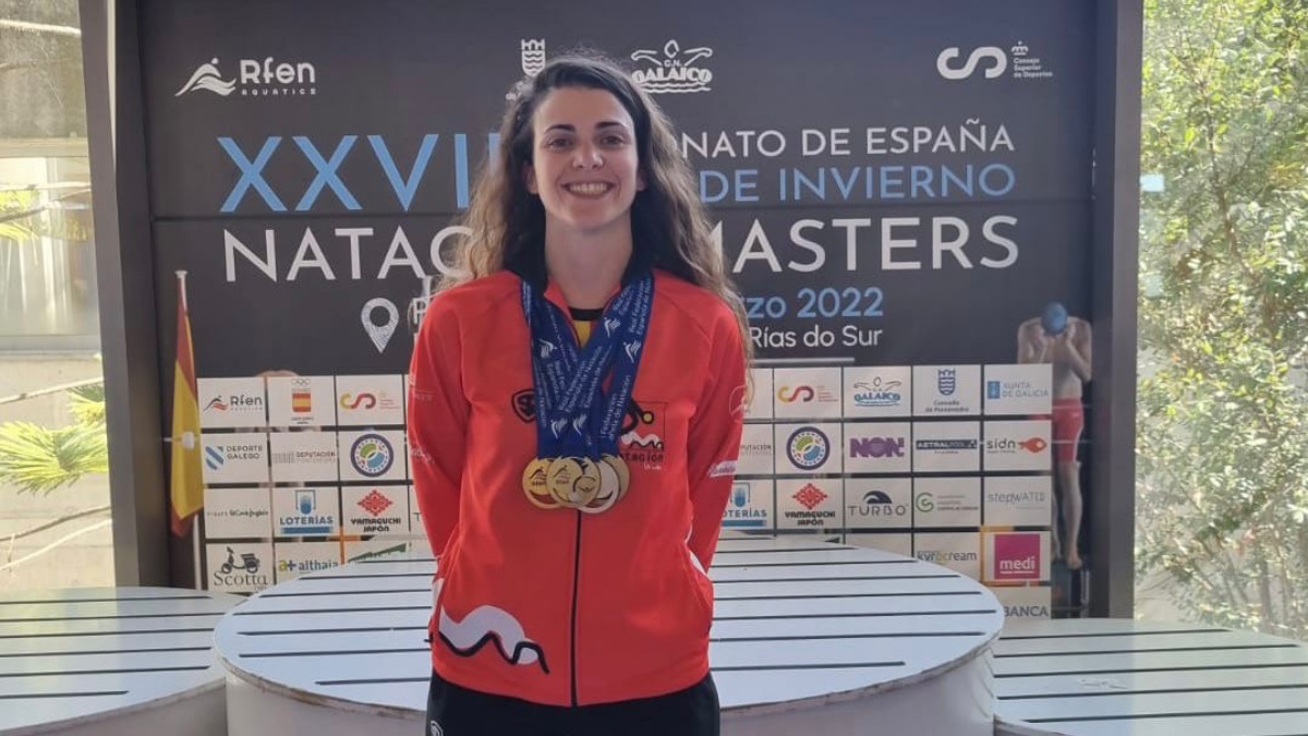 La rodense Ángela Jiménez, entre las mejores nadadoras del mundo