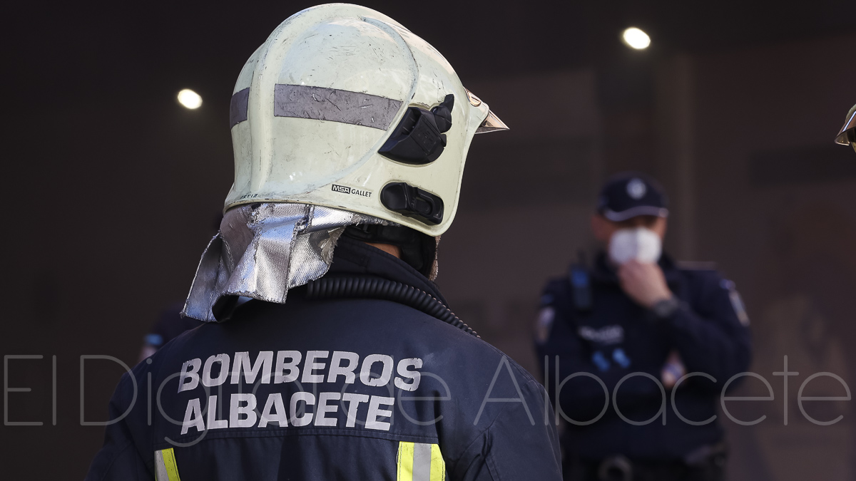 Bomberos y Policía Local de Albacete - Foto de archivo