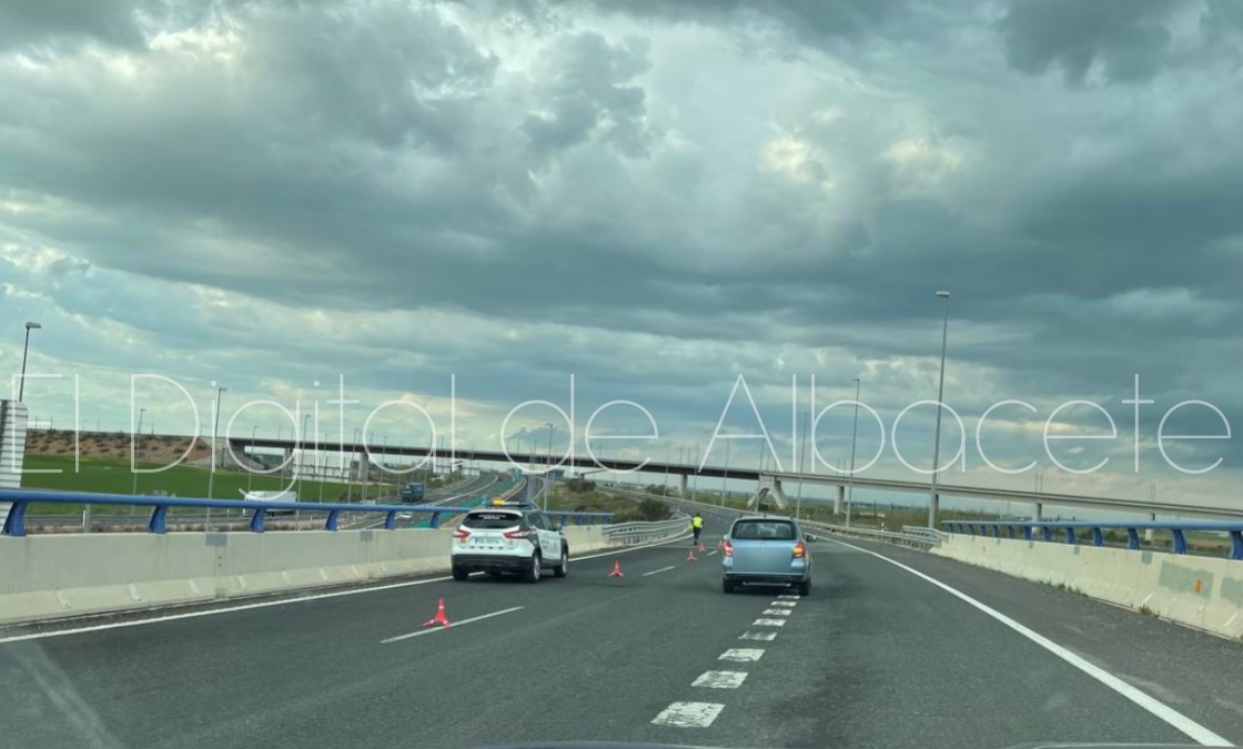 Cortados carriles de la A-30 y la A-31 a su paso por Albacete