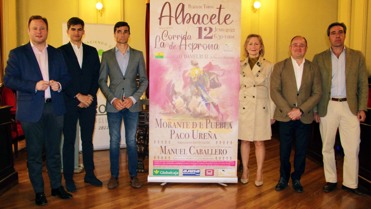 Presentación del cartel de la Corrida de Asprona en Albacete