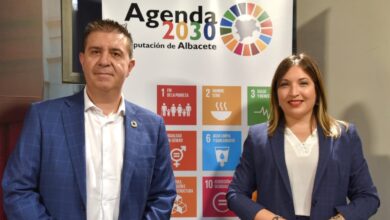 Torres y Cabañero en la Diputación de Albacete