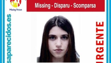 Cartel de Sos Desaparecidos en el que alerta de la desaparición de una joven en Castilla-La Mancha / SOS DESAPARECIDOS