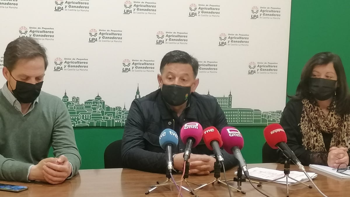 El secretario general de UPA en Castilla-La Mancha, Julián Morcillo /Imagen: UPA C-LM