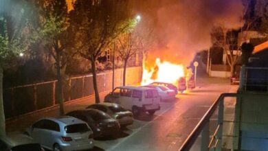 Arden nuevos coches en esta localidad de la provincia de Albacete / Imagen: PSOE Caudete