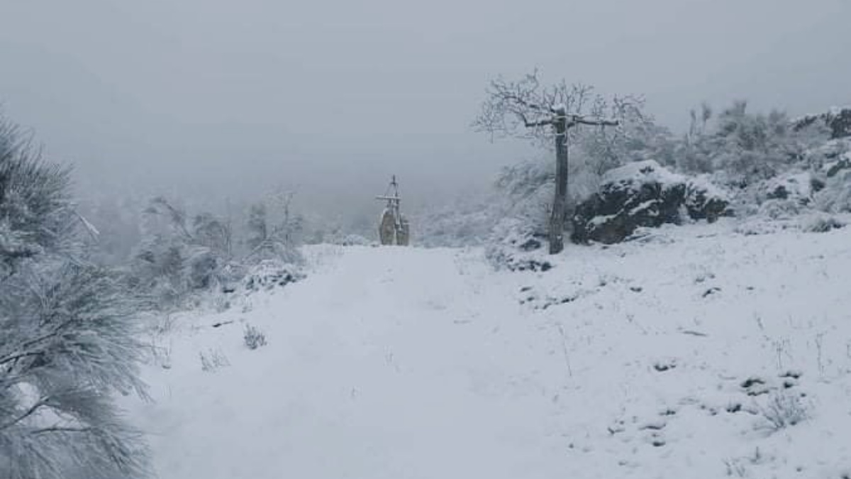 Nieve en Nerpio /Ana Belén Álvarez