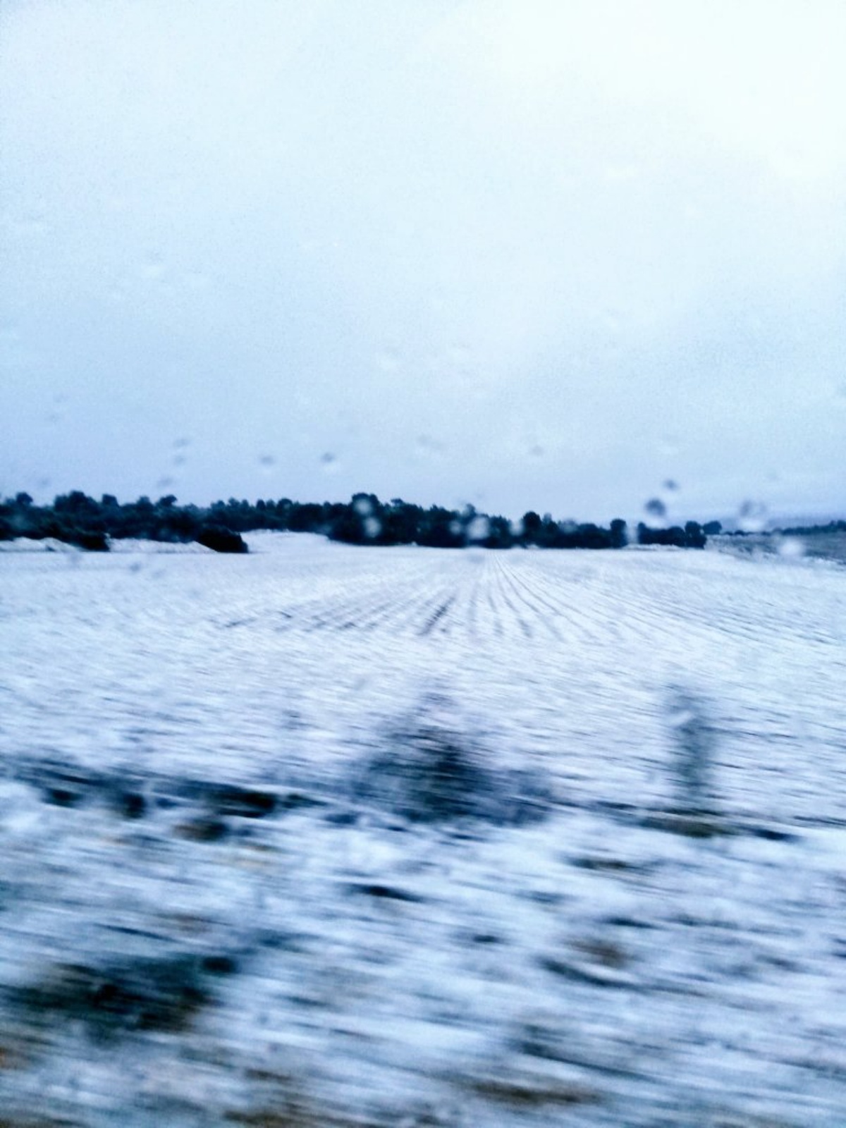 Nieva en la provincia de Albacete / Imagen: Meteo Hellín