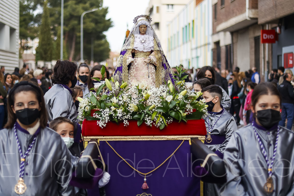 Procesión infantil en Albacete / Fotos: Ángel Chacón