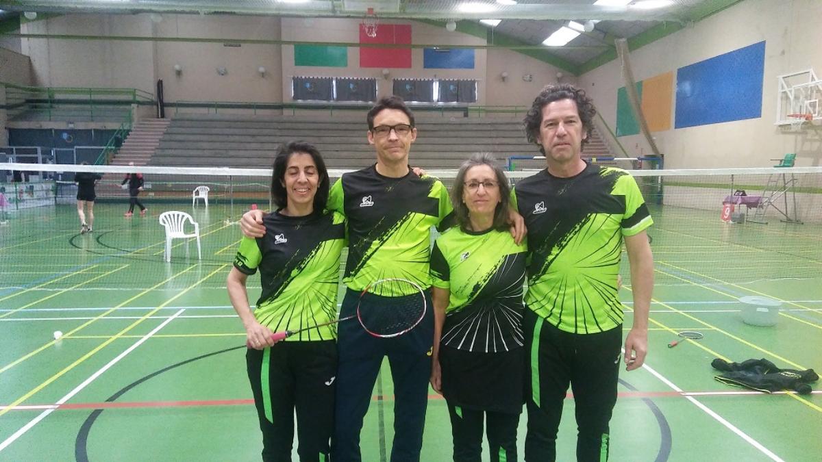Medina del Campo ha acogido este fin de semana el Circuito Nacional senior de bádminton