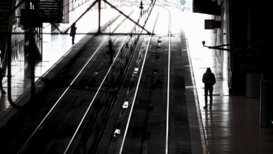 Estación de tren / Imagen de archivo