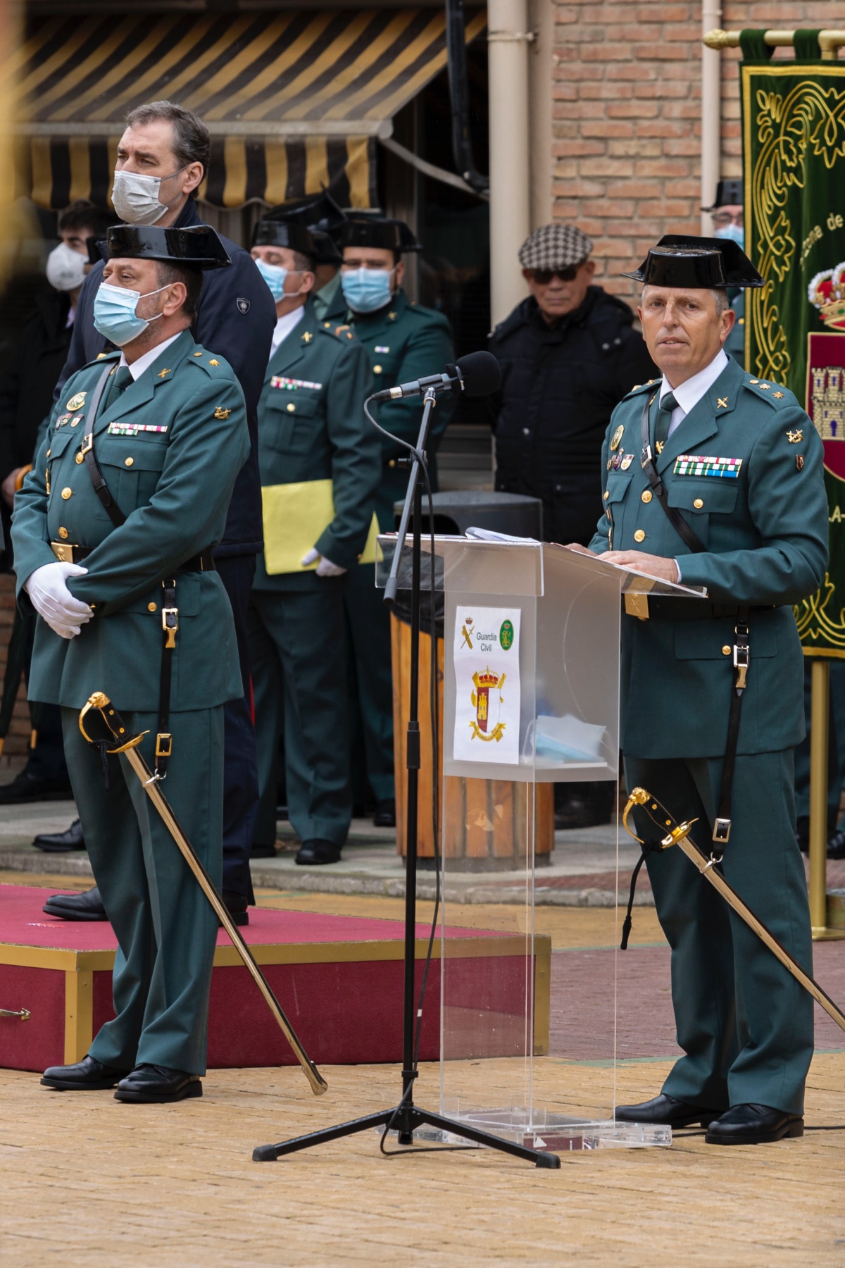 Toma de posesión del nuevo jefe del Sector de Tráfico de la Guardia Civil en Castilla-La Mancha / EFE