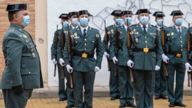 Toma de posesión del nuevo jefe del Sector de Tráfico de la Guardia Civil en Castilla-La Mancha / EFE