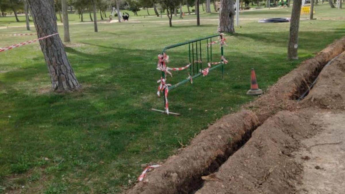 Telegestión del riego en el parque de La Pulgosa de Albacete / Ayto. Albacete