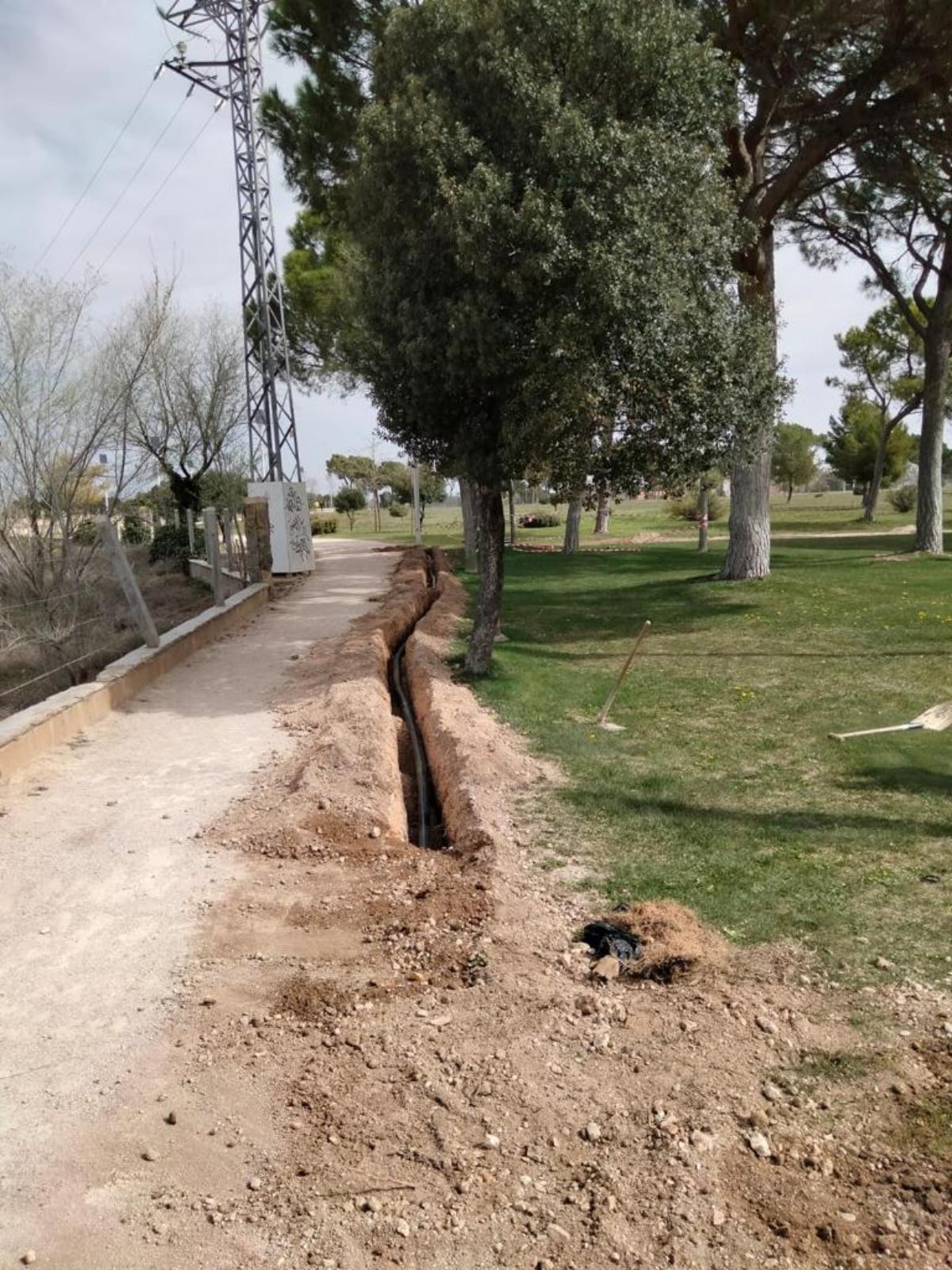 Telegestión del riego en el parque de La Pulgosa de Albacete / Ayto. Albacete