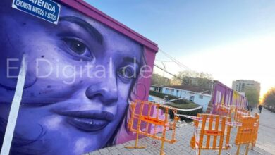 Se lleva por delante parte del muro de la Piscina del Paseo de la Cuba en Albacete