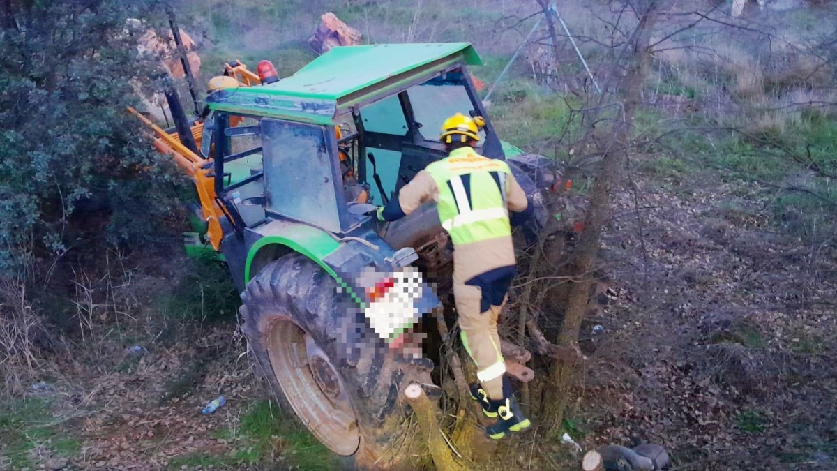 Accidente de tractor en Castilla-La Mancha - FOTO DE ARCHIVO