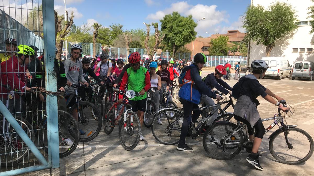 Bicicletada Ciudad de Albacete/ Foto IES Andrés de Vandelvira