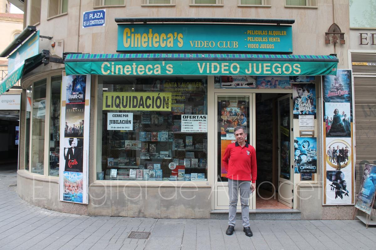 Sebastián Jiménez, 'Cinetecas' de la Plaza de la Constitución de Albacete