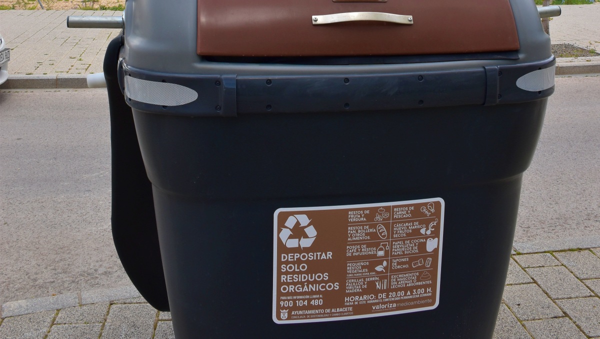 El contenedor marrón llega a nuevos puntos de Albacete