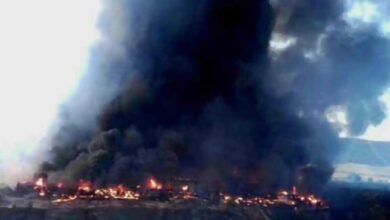 Incendio Chiloeches - Foto: Agentes Medioambientales de Castilla-La Mancha