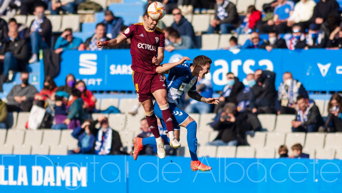 Javi Jiménez, jugador del Albacete Balompié