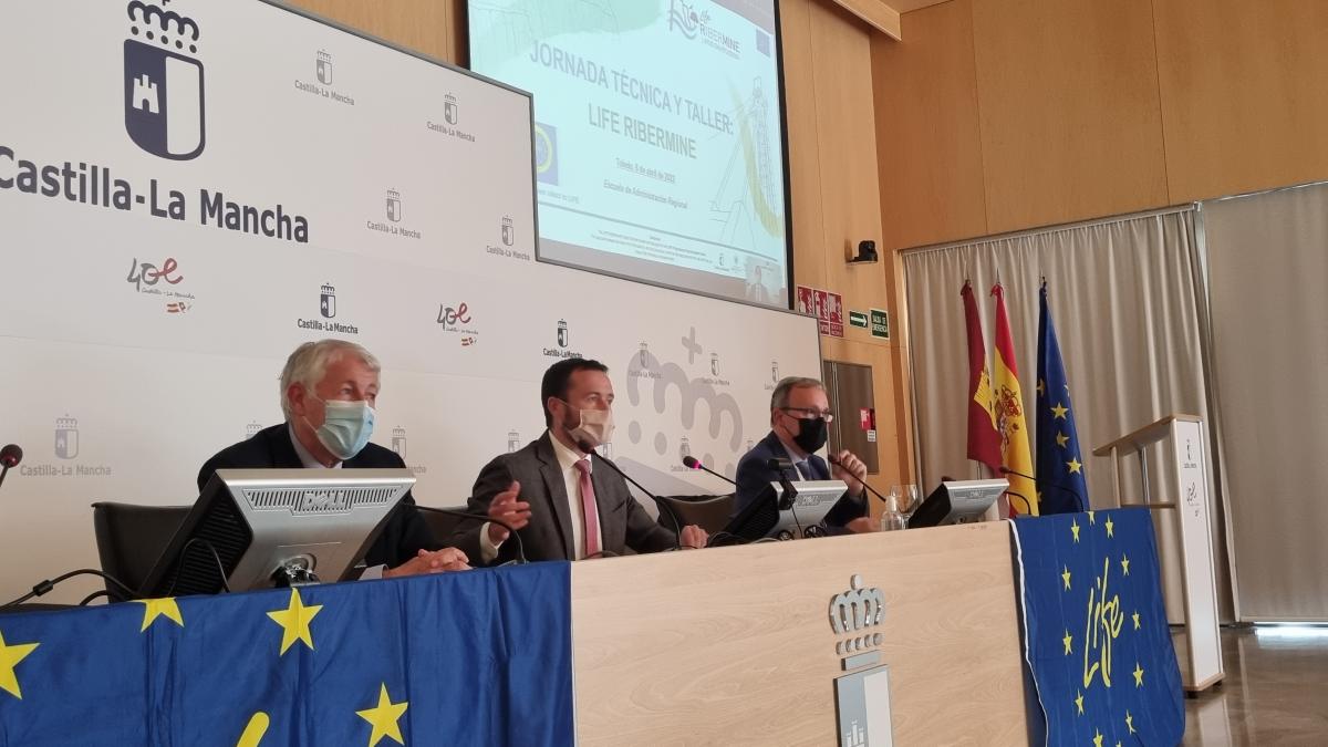 El Gobierno regional destaca el liderazgo de Castilla-La Mancha en proyectos de restauración de zonas mineras con ‘Life Ribermine’ en el Alto Tajo / JCCM