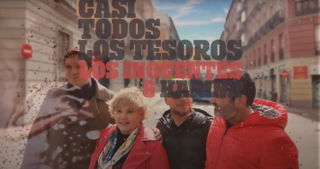 La banda albaceteña Los Inocentes fichan a Karina para 'Casi todos los tesoros' con una letra que desafía al vacío