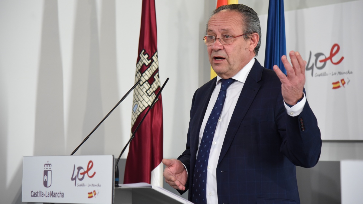 El consejero de Hacienda y Administraciones Públicas, Juan Alfonso Ruiz Molina/ JCCM